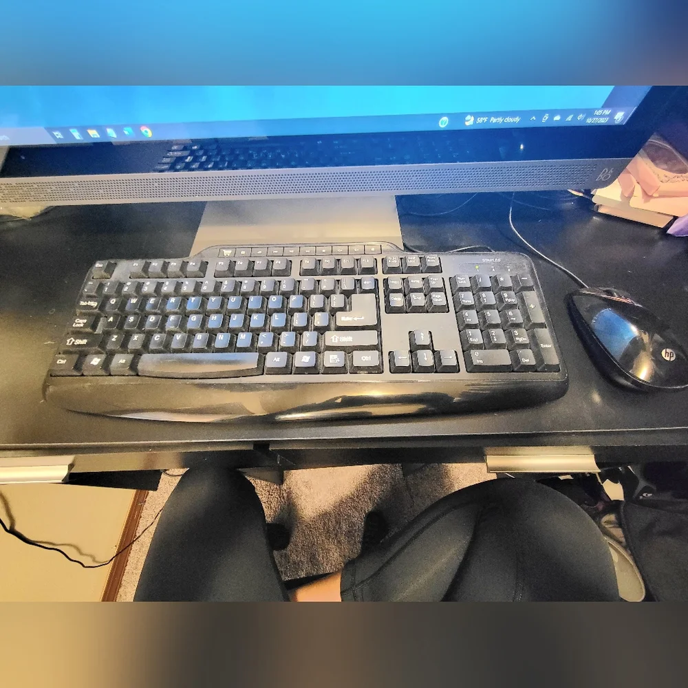 All in one touchscreen desktop